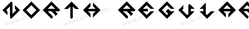 North Regular字体转换